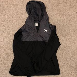 Victoria’s Secret PINK quarter-zip wind breaker